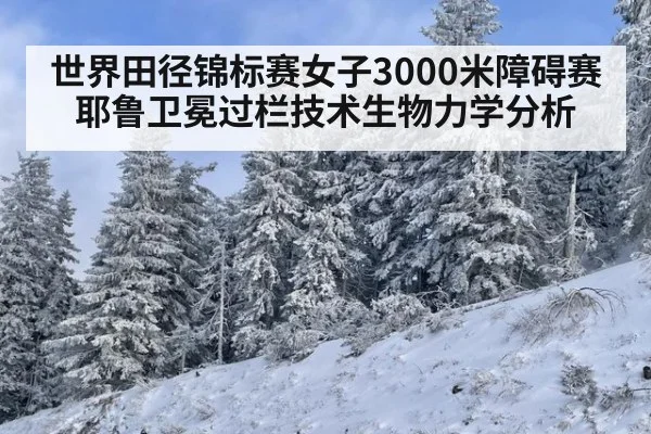 世界田径锦标赛女子3000米障碍赛耶鲁卫冕过栏技术生物力学分析